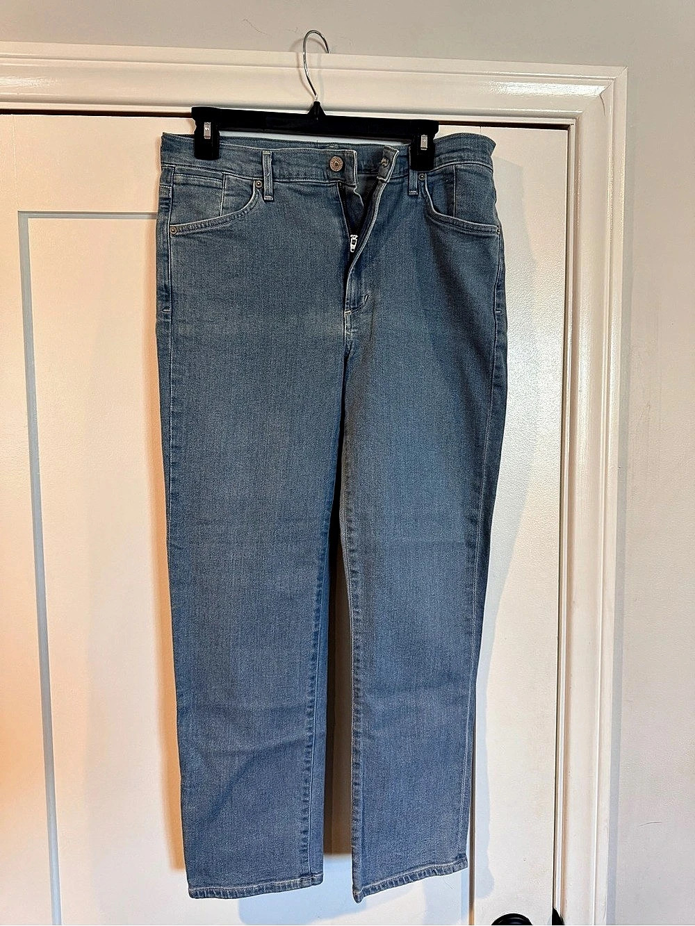 Citizens of Humanity Anabella high rise cigarette ankle Jeans in Blue